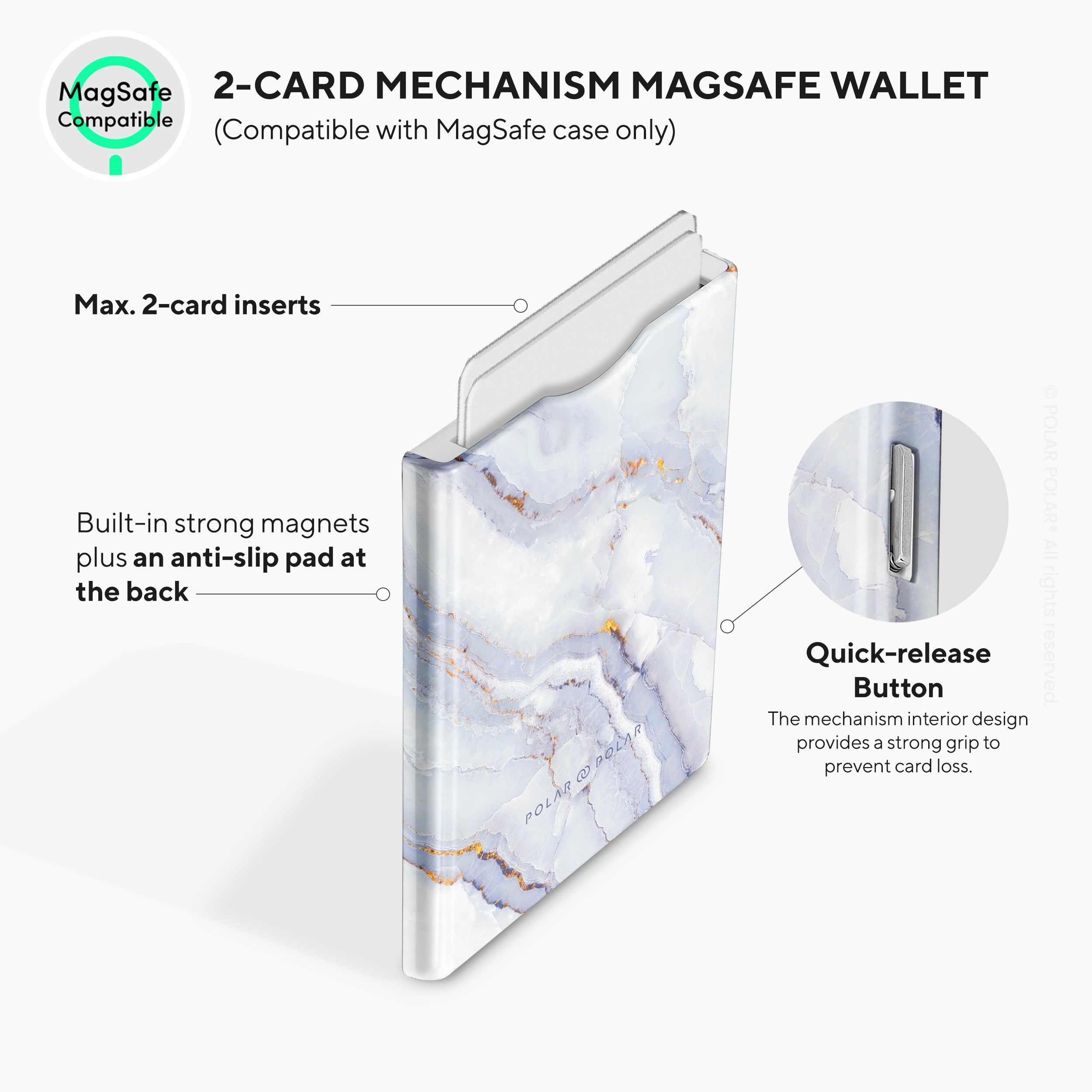 Arctic Ocean MagSafe Wallet