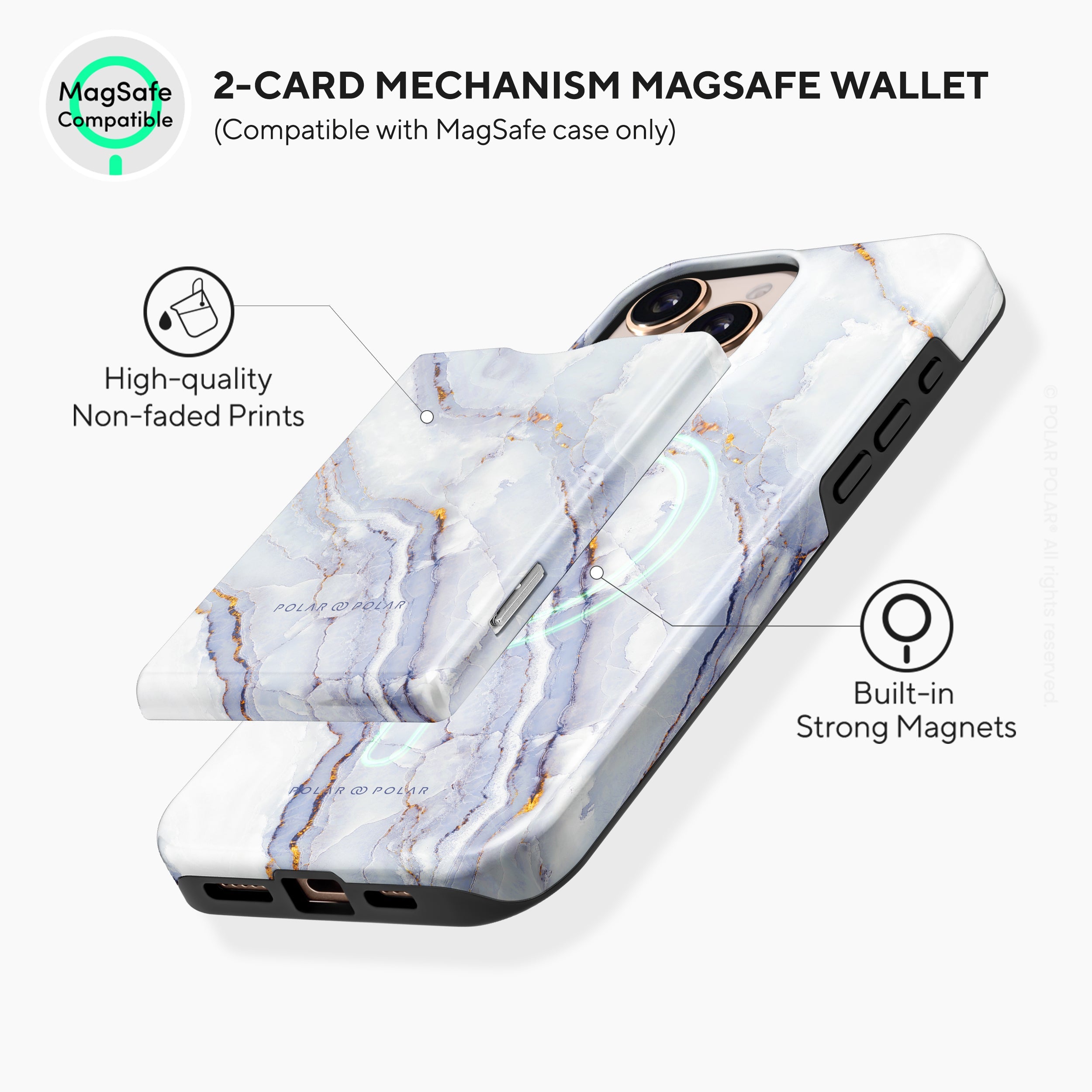 Arctic Ocean MagSafe Wallet