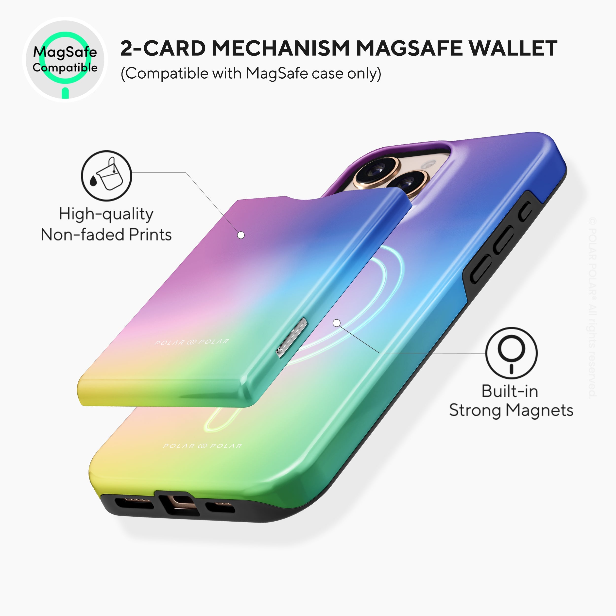 Daydream Holo MagSafe Wallet