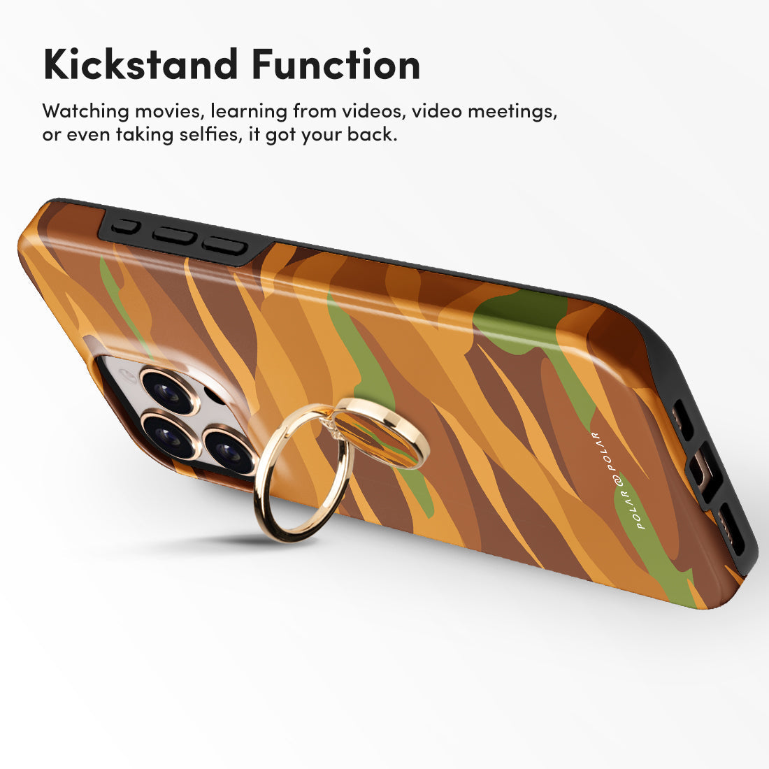 Desert Camo Phone Ring Holder  (Non-MagSafe)