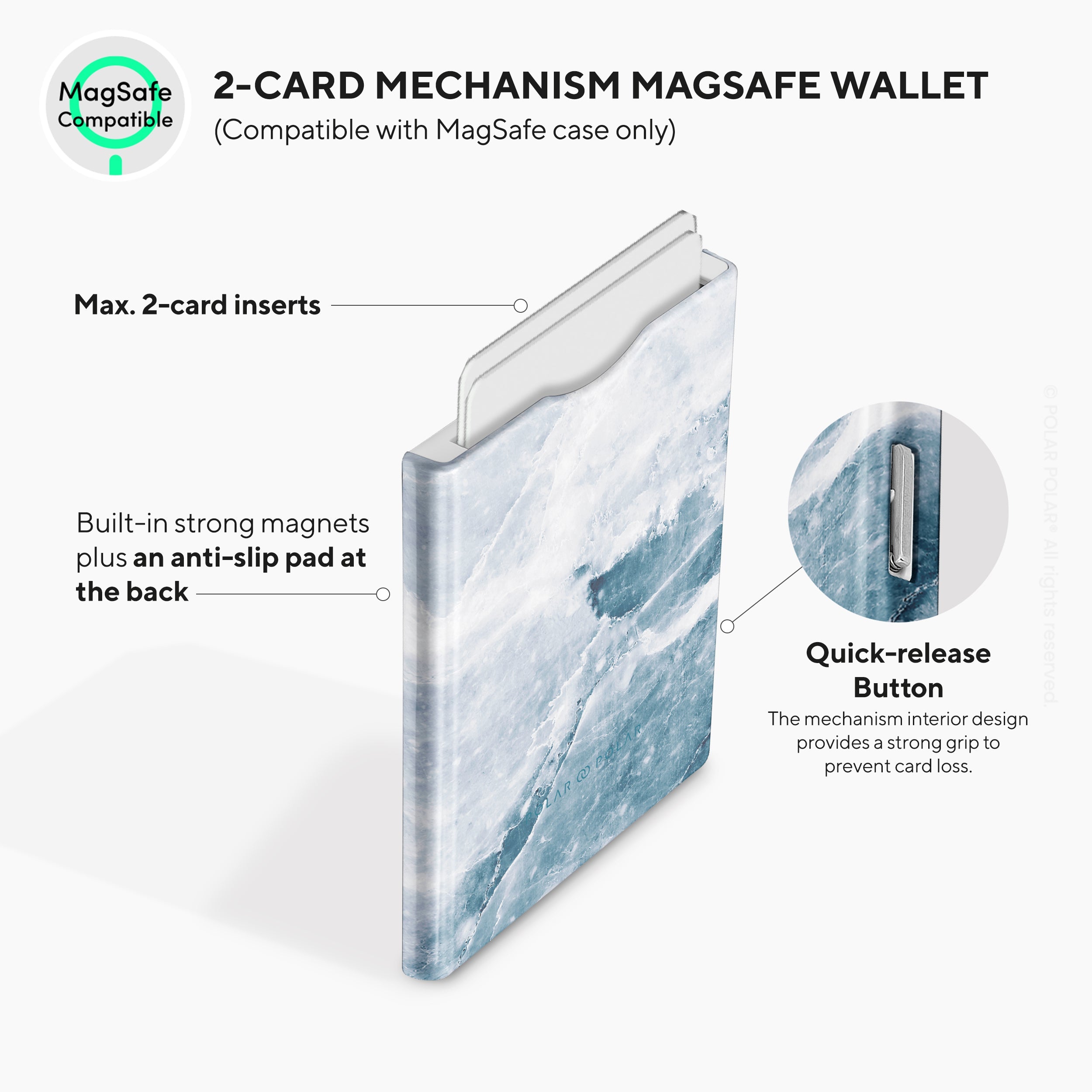 Icy MagSafe Wallet