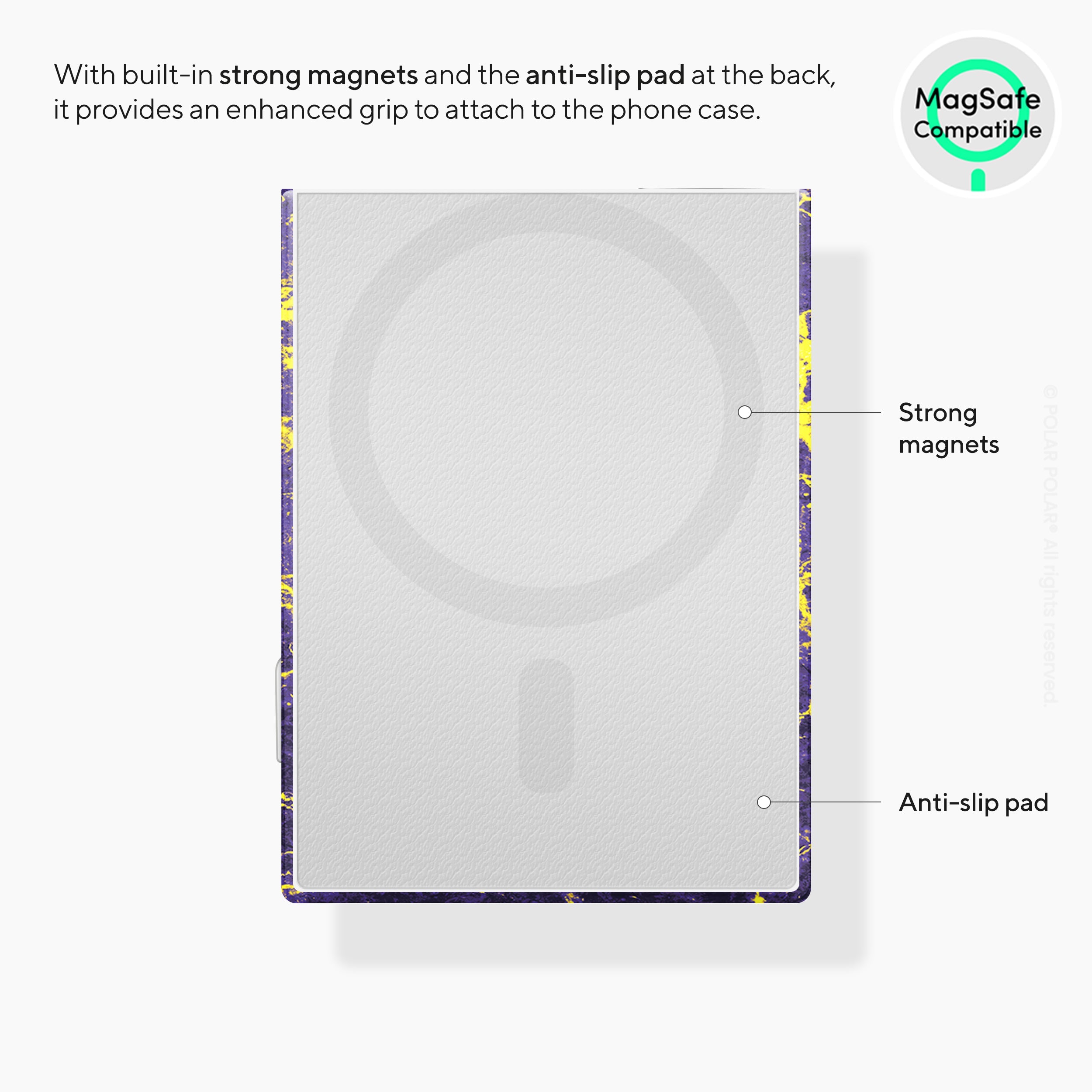 Purple Night MagSafe Wallet