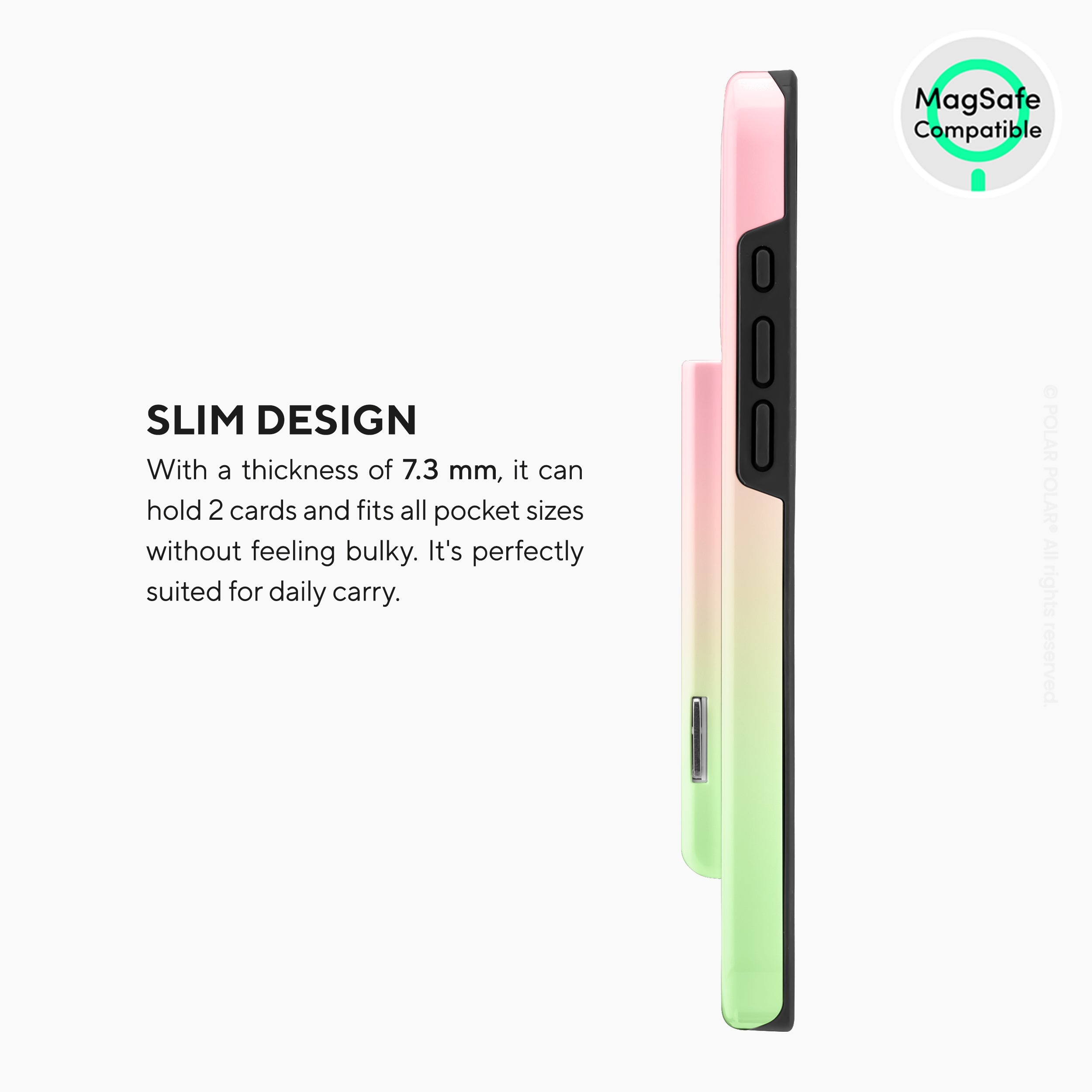 Watermelon Pastel MagSafe Wallet